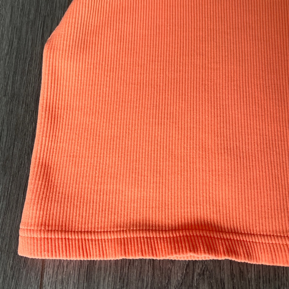 Free People Movement Happiness Runs Crop Tank In Peach Horizon Size M/L - Picture 4 of 14